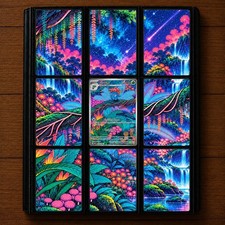 Gloom 198/197 Obsidian Flames - Binder Artwork Extension - Holographic on eBay