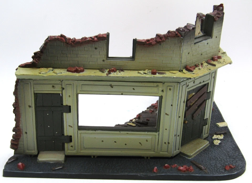 Vintage 21st Century Toys, World War II Bombed Out Building Diorama. - Image 3 of 4