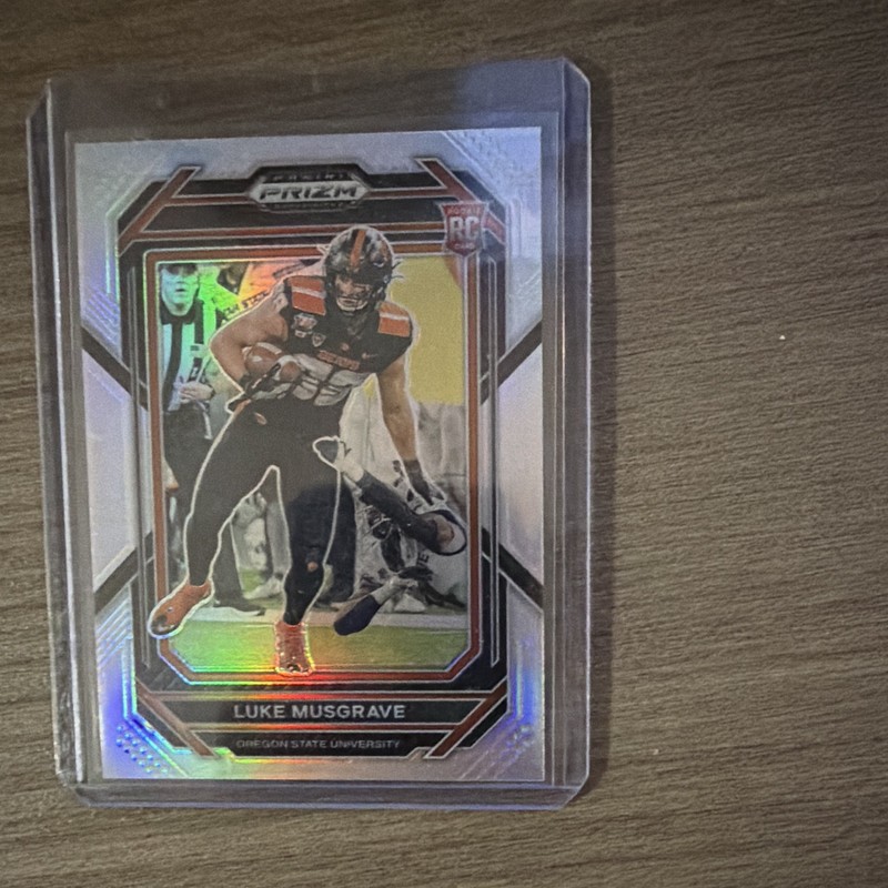 Panini Prizm Draft Picks 2023 Luke Musgrave RC Oregon State Beavers #160
