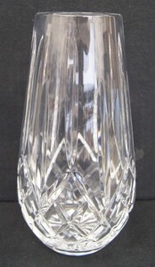 WATERFORD Crystal LISMORE 9" Flower Vase IRELAND
