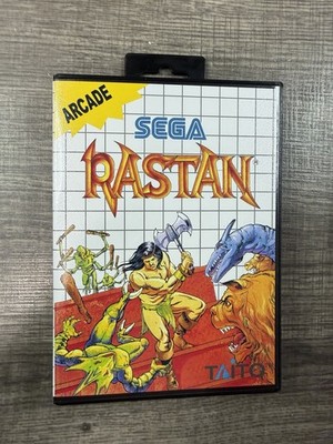 Rastan Custom Game Case For Sega Master System SMS *NO GAME*
