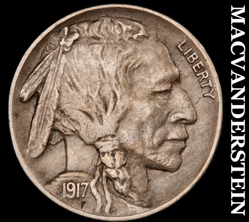 1917 Buffalo Nickel- Extra Fine+ Better Date No Reserve #i8395