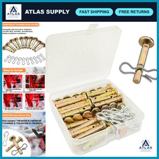 30 Pack Metal Snowblower Shear Pins Replacement Kits, Compatible with MTD, Craft
