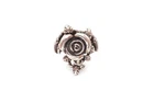 Vintage Sterling Silver 925 Rose Flower Ring Size 7.25