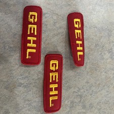VTG Lot Of 3 GEHL Iron On Hat Patches
