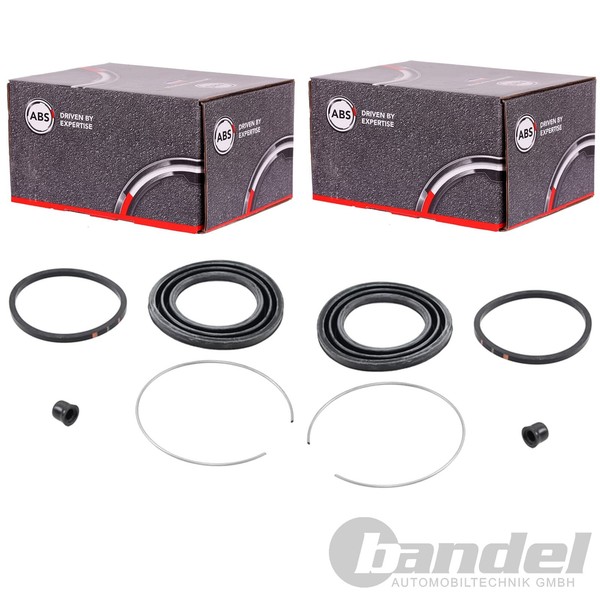 2X A.B.S. Bremssattel RAPARATUR-SATZ Vorne Passend FüR Daihatsu Applause Charade-image
