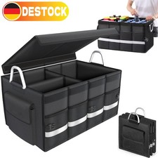 Kofferraum Organizer Auto 35x60x30 cm - Kofferraumtasche Klappbox Autotasche.