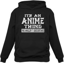 Funny Otaku Hoodie Japanese Anime Meme Pullover Sweatshirt Gift Manga Fan