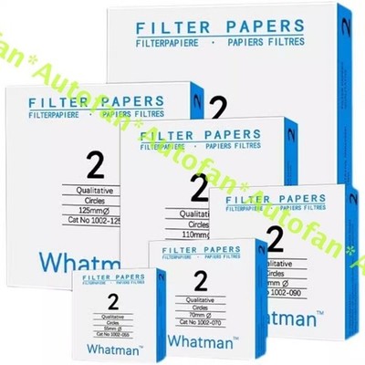 100pieces/box New Whatman No. 2 qualitative   paper 8UM 1002-055 *wq