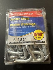 CHAIN - 5/16"" X 6' GALVANIZED NEW Heavy Duty