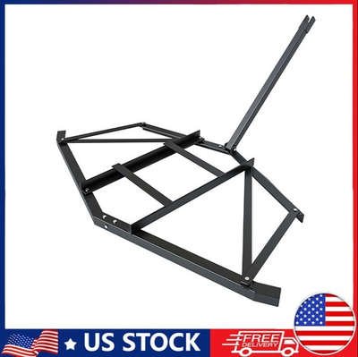 #ad #ad For ATVUTV Driveway Drag Tow Behind Drag Harrow 66#x27;#x27; Width Steel Gravel Grader $49.99
