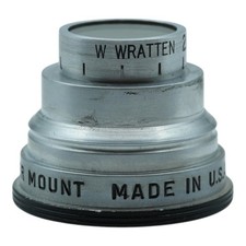 Kodak W Filter Mount With W Wratten 2B Plug Filter