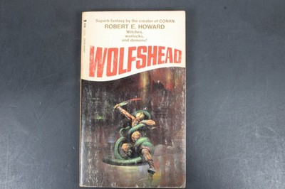 Wolfshead Robert E. Howard 1968 Lancer Books Fantasy Collection Conan Creator PB