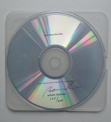 William Basinski Melancholia CD-R 2003 SIGNED NUMBERED Limited 165/300 NM 2062