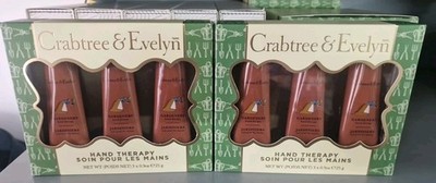Crabtree & Evelyn Gardeners Handtherapie Geschenkset 2 x Handcreme Neu