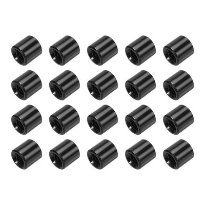 20 Pcs Round Aluminum Standoff Column Spacer M3x5mm for RC Airplane Black #md