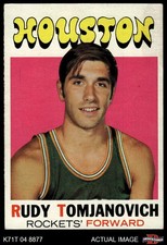 1971 Topps #91 Rudy Tomjanovich Rockets RC HOF Michigan 4 - VG/EX