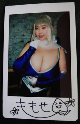 Momo Momose Autographed Signed Instax photo Cheki Japan Female JAV Idol