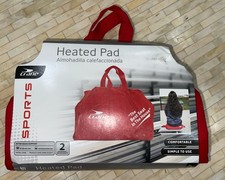 Crane Sports Heated Seat Pad Red Bleacher Pad Stadium Seat Cushion Outdoor