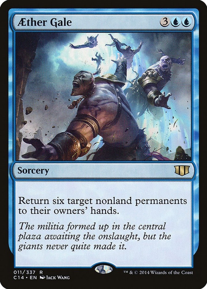 MTG ~ Aether Gale ~ Commander 2014 ~ NM