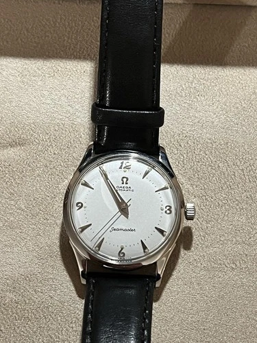 OMEGA Seamaster Bumper Wristwatch 1950 Reference 2635-3 Vintage Watch Automatic