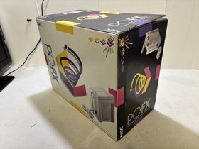 NEC PC-FX Console System with box Backup memory BATTLE HEAT Retro game Tested JP