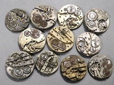 Swiss pocket watch movement lot for parts k471