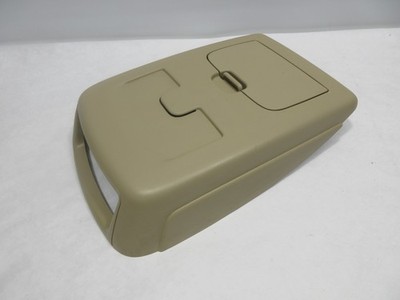  2005-2007 Ford F-250 F-350 Front Overhead Roof Console Storage Compartment Tan