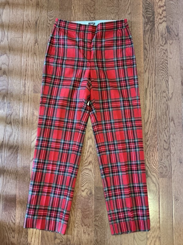 Brand NEw With Tags Jcrew Tartan Pants Christmas Holiday Women Size P2