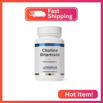 Douglas Laboratories Choline Bitartrate | Supplement to Support Liver, Neurologi