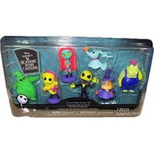 Disney Tim Burton's The Nightmare Before Christmas Collectible 7 Figure Set