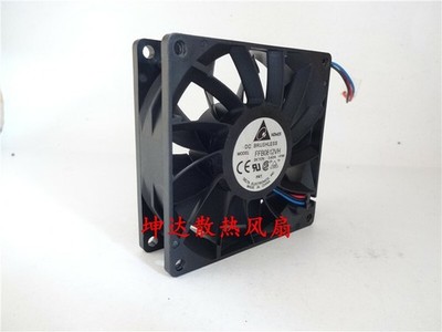 1pcs    FFB0812VH-FOO 12V 0.42A double   8cm chassis fan #yr