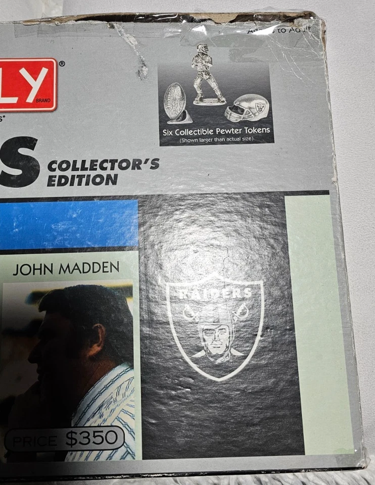 Monopoly Raiders Collector's Edition 2004 NFL Football Game Hasbro 95% Complete - Image 2 of 4