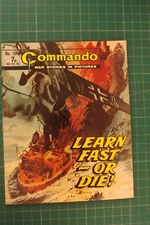 COMMANDO COMIC WAR STORIES IN PICTURES No.1008 LEARN FAST-OR DIE! GN1896