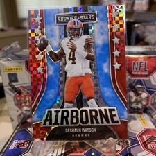 Deshaun Watson 2023 Panini Rookies & Stars Airborne Red Longevity Prizm #AI-8