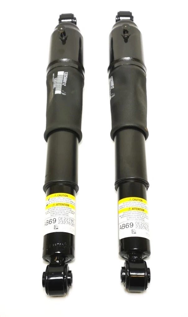 TWO GM 23458661 Rear Air Ride Shock Absorber 15-17 Suburban Yukon 