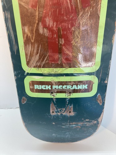 Skateboard Deck Rick McCrank Vintage Girl Rare Wood Free Shipping - Picture 9 of 12