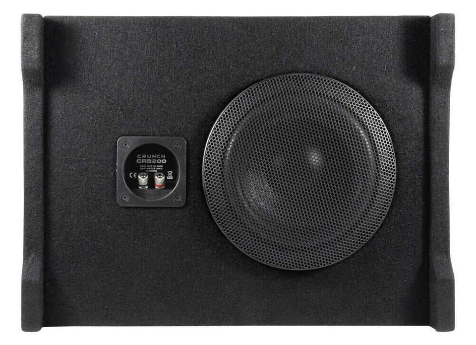 Crunch CRB200 - 20cm Bassrefex Downfire System Subwoofer Gehäuse BASS 400 WATT - Bild 4 von 4