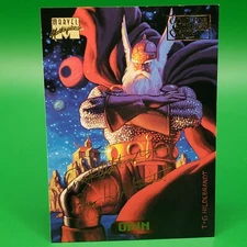 1994 Marvel Masterpieces Gold Foil Signature Series - ODIN #87 - NMT