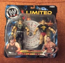JAKKS PACIFIC WWE LIMITED INTERNET EXCLUSIVE SGT SLAUGHTER VS RANDY ORTON MIP 