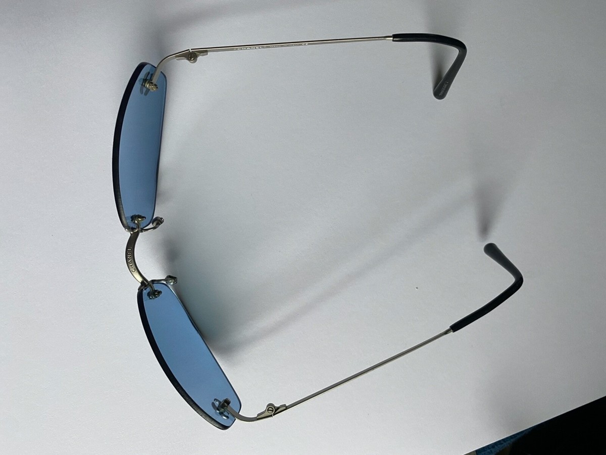 rimless chanel glasses