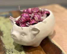 CTW Home Collection Pig Candy Bowl – 2.75" Ceramic Snack Server