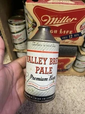 Valley Brew Cone Top Beer Can El Dorado  Brewing Co Stockton Ca