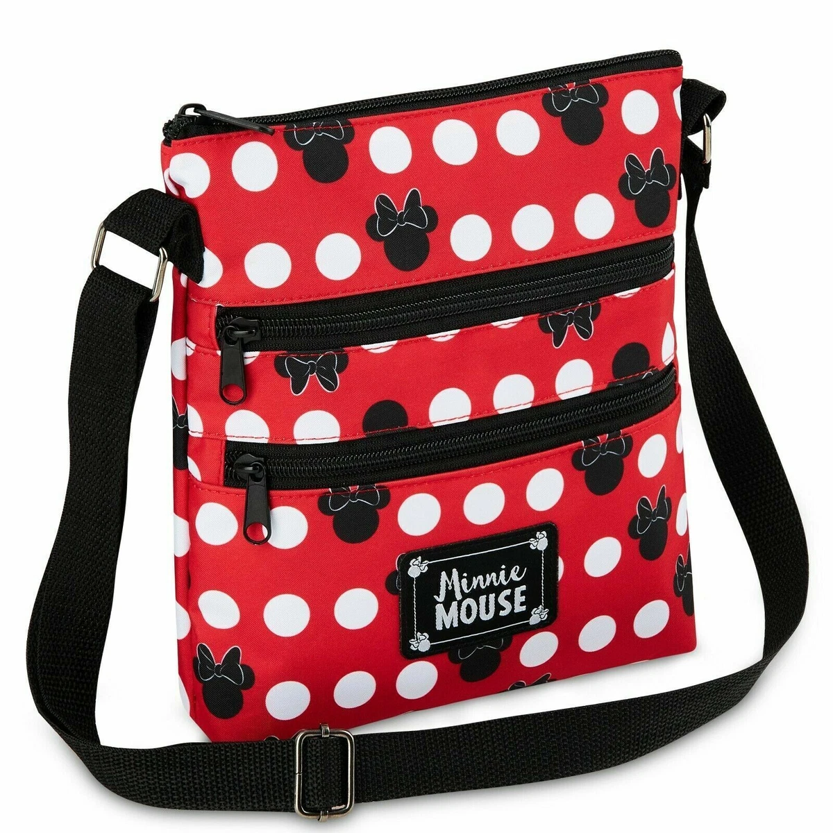 Disney Cross Body Bag for Women, Red Minnie Mouse Bag,Disney Gifts