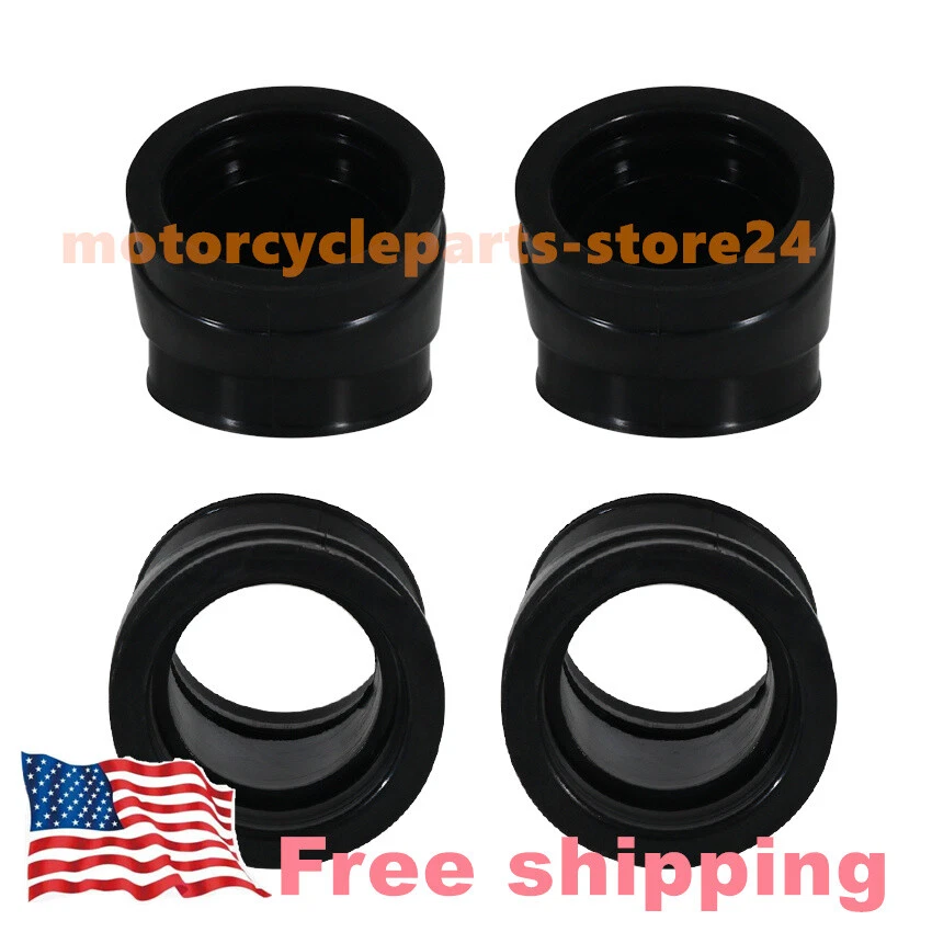 4 Pcs Intake Manifold Carburetor Boot For Honda CB1100R 1981-1983 16211-438-000 - Image 3 of 4