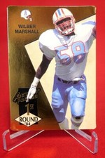 Wilber Marshall 1st Round 1993 Action Packed NFL FOOTBALL CARD #191 Mint 
