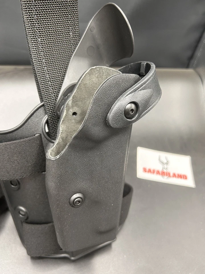 Makarov Kydex Level II Tactical SLS Safariland Holster -new, RH, Black, Drop leg - Image 3 of 4