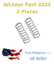 NEW WLtoys 124008 OEM RC Car Part 2223 Rear Shock Spring Set Ships FREE & FAST