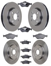Bremsen Set VORNE + HINTEN Scheiben u Klötze Toyota Yaris P9
