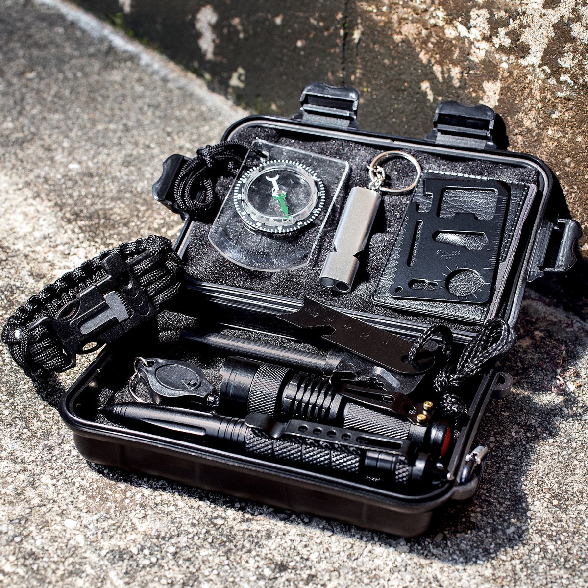 M48 Survival Tool Box Waterproof TPU Case Outdoor Emergency Kit